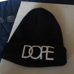 DOPE beanie black